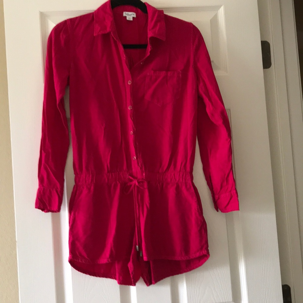 Splendid fuchsia romper